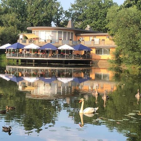 Pension Am See Torgau Exteriör bild